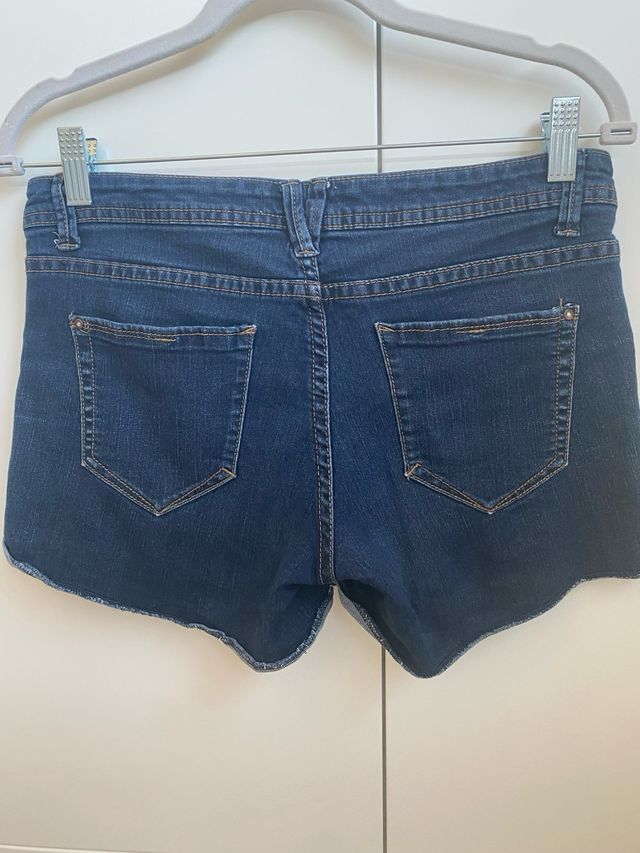 Short vaquero Suitblanco