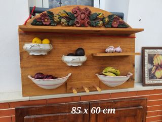 Unique kitchen shelf handmade