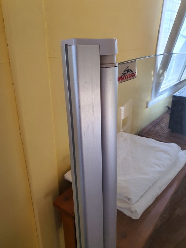 Nueva mampara de ducha de cristal shower partitio