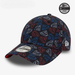 NUEVO Gorra Superman All Over Print 9FORTY Youth