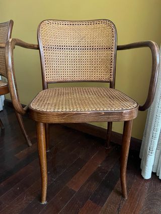 Sedie “Praga" di Josef Hoffman per Thonet