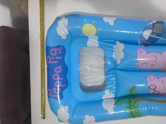 colchon playa peppa pig 70 x 40x 7 cm