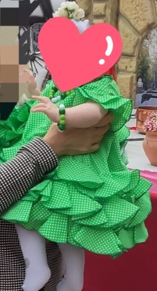 Traje gitana bebé