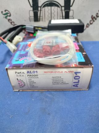 Piaggio zip, sfera alarma moto
