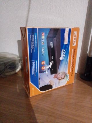 Antiguo TDT con euroconector scart  Axil RT0140U