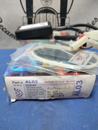 Suzuki Address , alarma moto