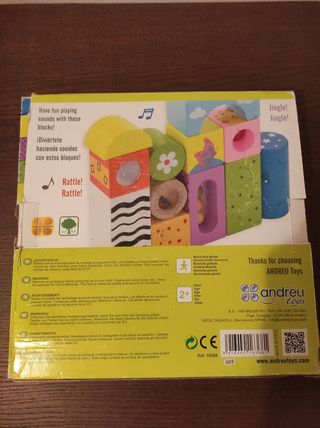 Juego bloques de madera