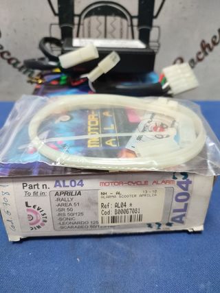 Aprilia Rally, Area 51, alarma moto