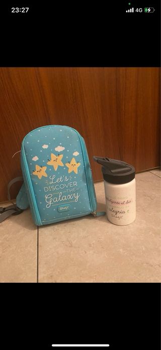 Set zainetto termico e borraccia Mr Wonderful