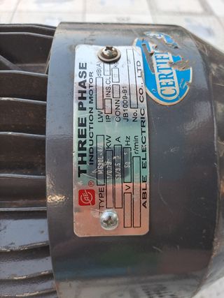 Motor trifasico