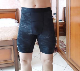 Pantaloncini sportivi mimetico