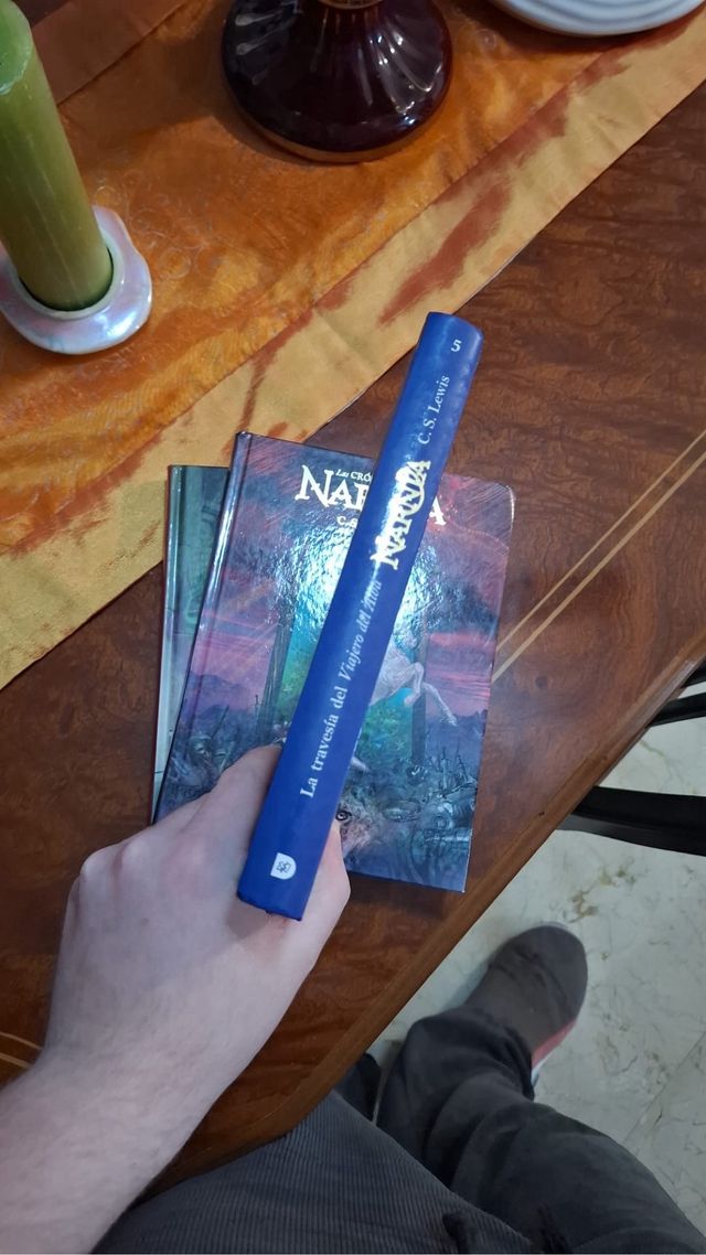 Libros Narnia 5,6 y 7