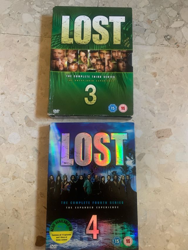 Lost DvD 3 y 4