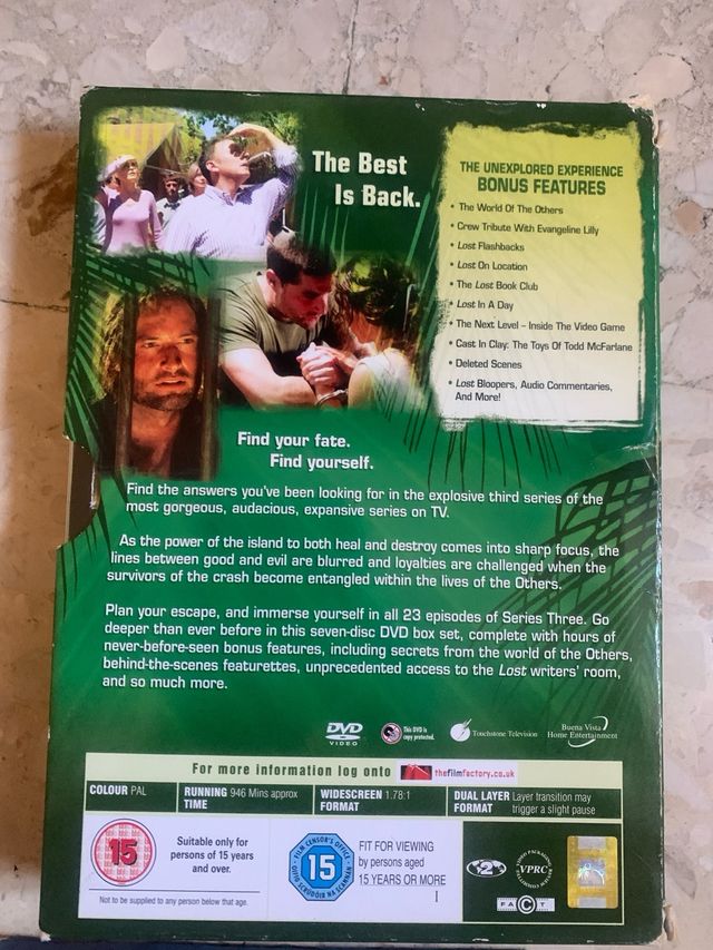 Lost DvD 3 y 4