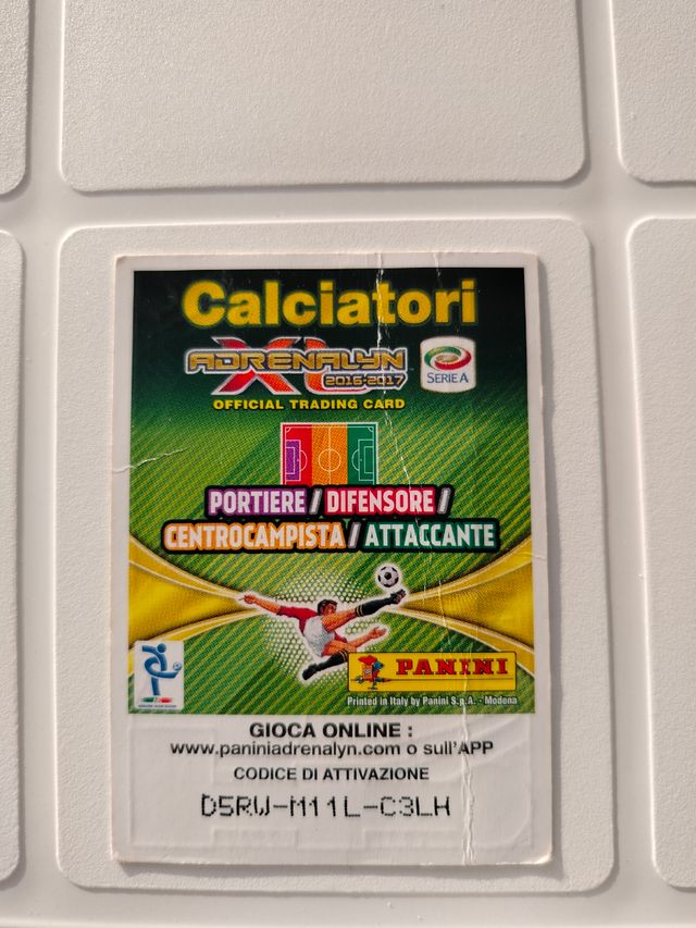 Card invincibile 2016/2017