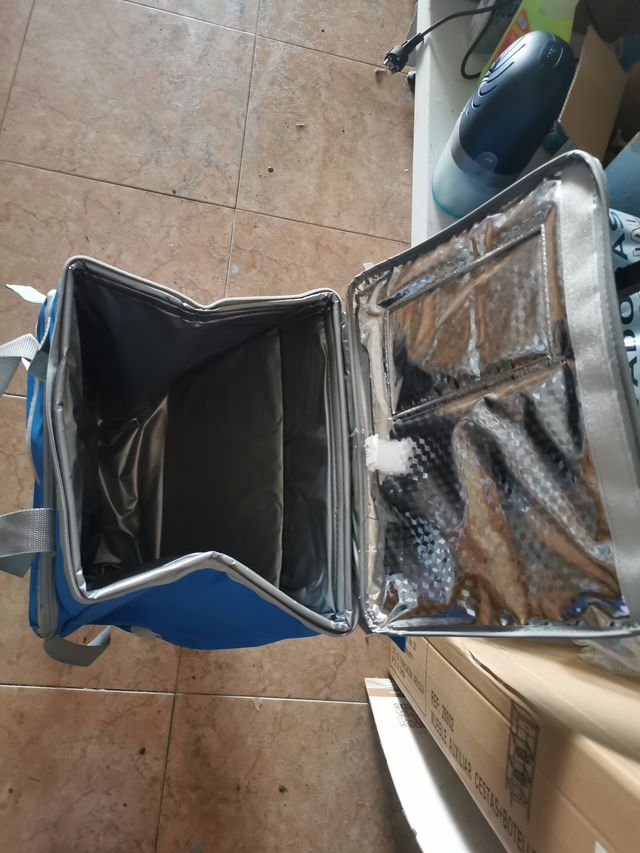 nevera bolsa termica 38 l azul troley