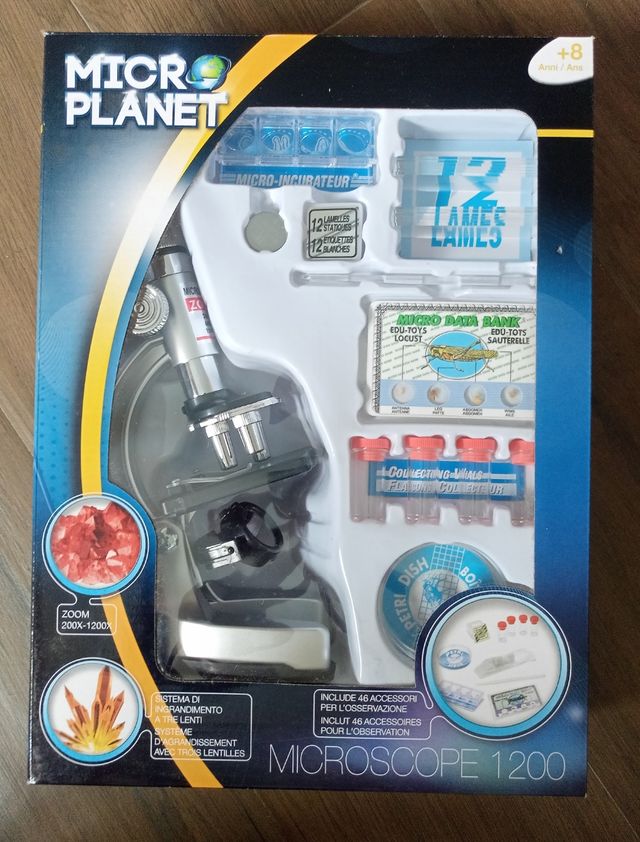 Micro Planet Microscopio 1200 SIN ESTRENAR