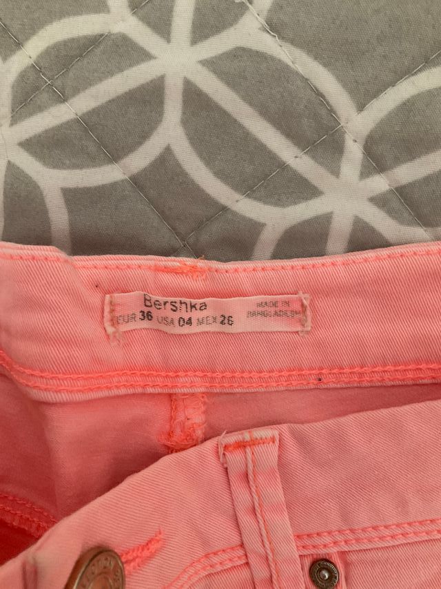 Pantalones cortos rosas