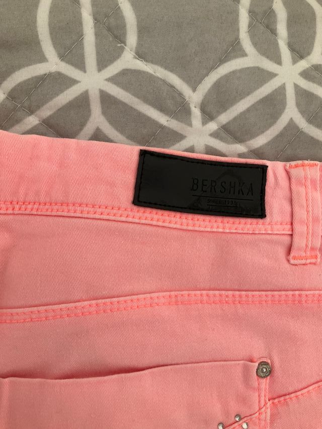 Pantalones cortos rosas