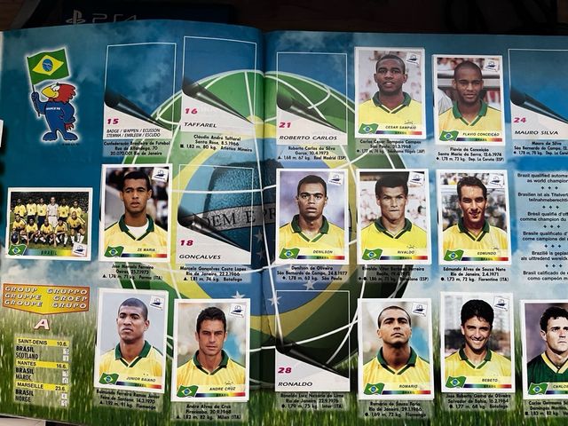 ALBUM MUNDIAL 1998 FRANCIA FRANCE 