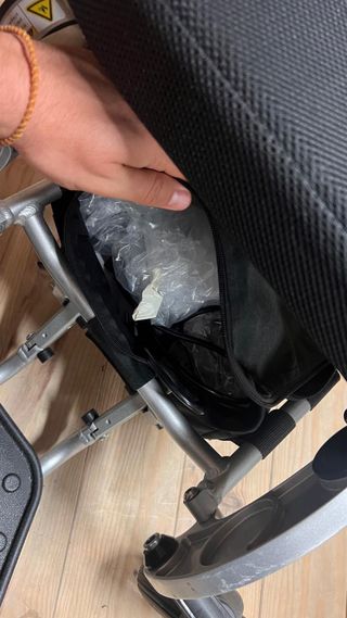 Silla de ruedas eléctrica plegable