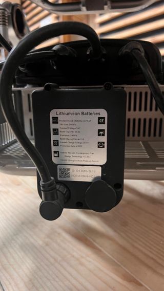 Silla de ruedas eléctrica plegable