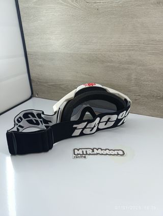 ✔️Gafas 100% Motocross blancas