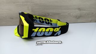 ✔️Gafas 100% Motocross Amarillo fluor, Azul