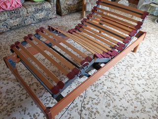 Cama articulada con mando