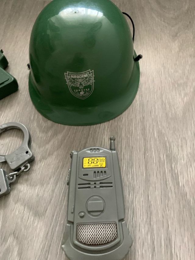 Accesorios disfraz militar