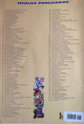 Cómics de Mortadelo y Filemón