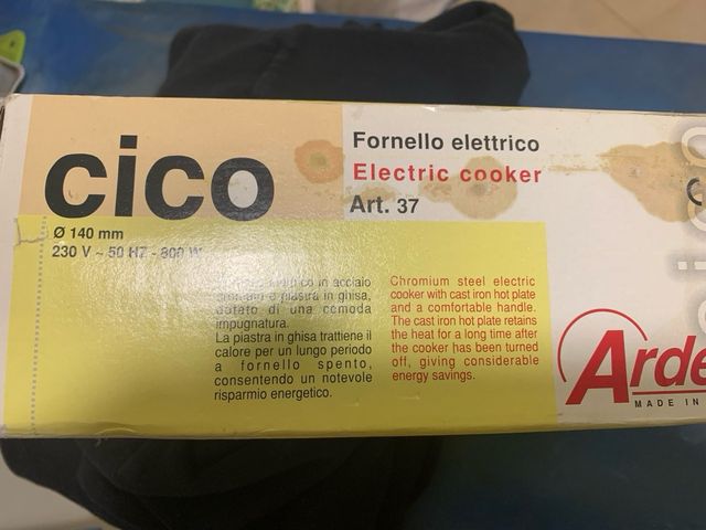 Fornellino elettrico