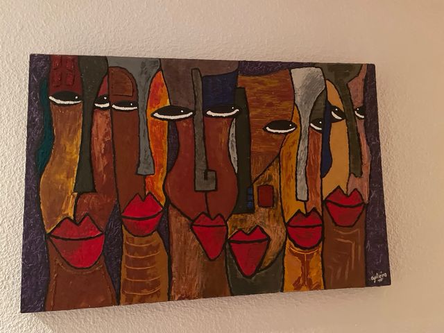 Cuadro pintado a mano 