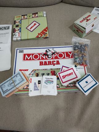 Monopoly del Barça 1996 a estrenar