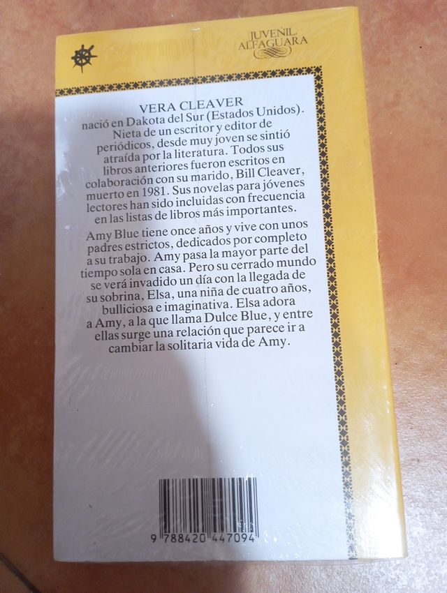 Libro lectura Dulce Blue