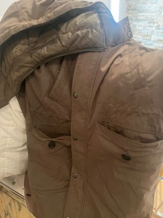 Plumas parka massimo dutti