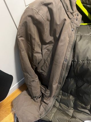 Plumas parka massimo dutti