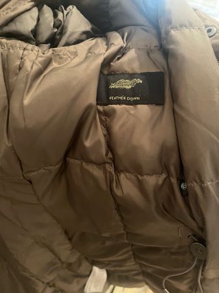 Plumas parka massimo dutti