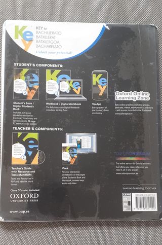 Libro Inglés 2 bachillerato Oxford