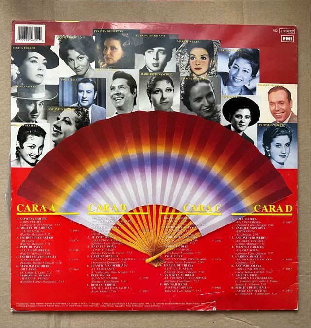 Doble Disco LP Coplas de España