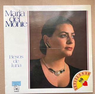 Disco LP María del Monte
