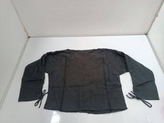 NUEVO Blusa Medieval Negra, XXXL LEONARDO CARBONE