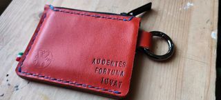 Portafogli cuoio pelle 3 scomparti artigianale 