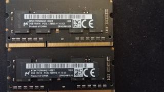 RAM DDR3 2GB PORTATIL