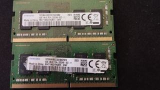 RAM DDR4 8GB (2x4GB) PORTATIL