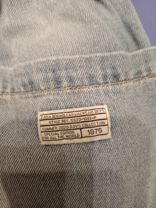 Bermudas vaquera 