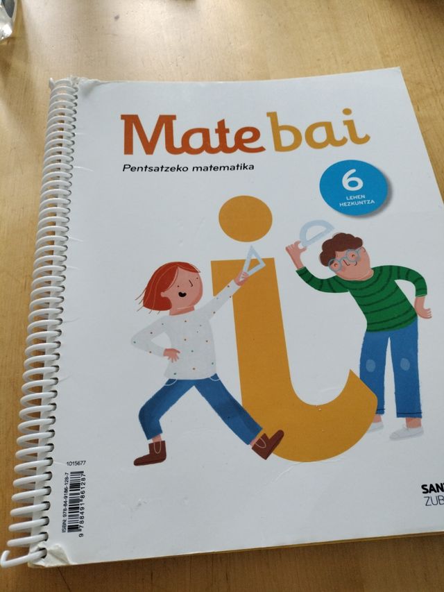 Libro di matematica 6LH