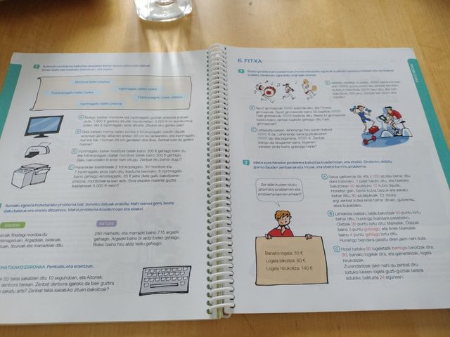 Libro di matematica 6LH