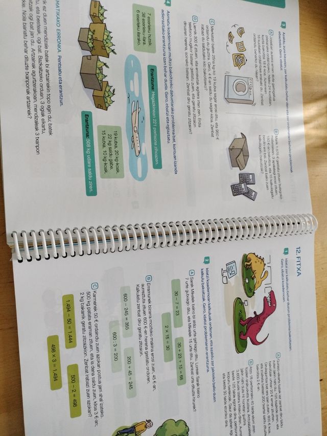 Libro di matematica 5LH