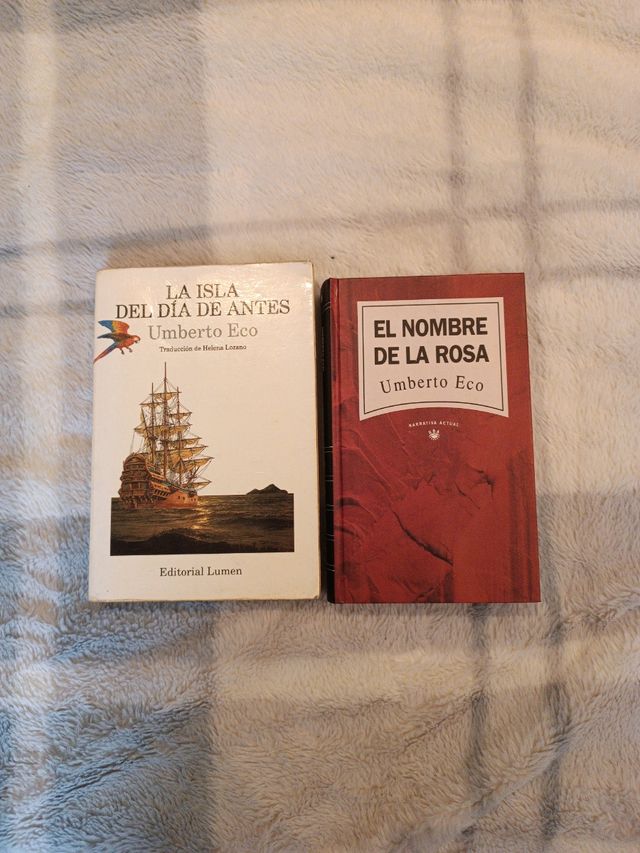 Lote libros Umberto Eco